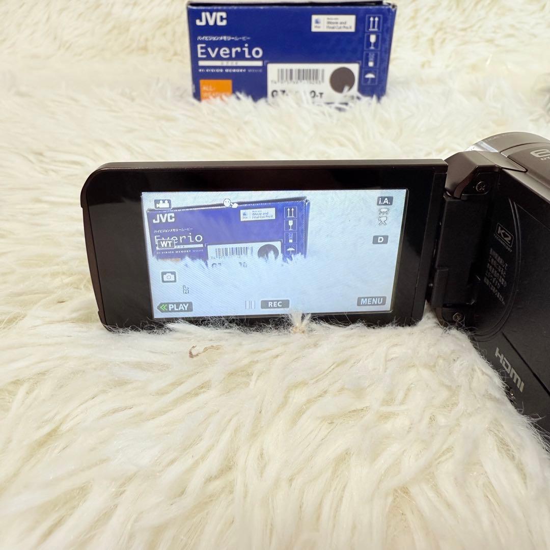 美品 エブリオ　JVC gz-r300-t ハイビジョンメモリームービー