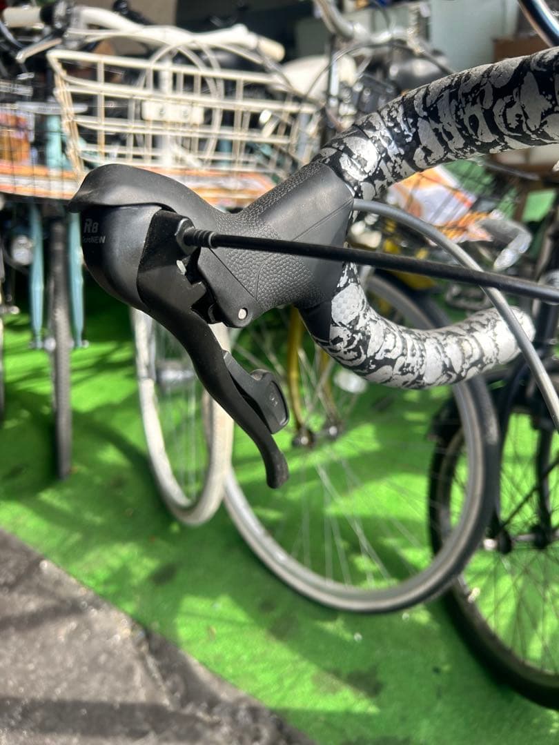 No.37MERIDA 44601D EK85ロードバイク24段変速整備済