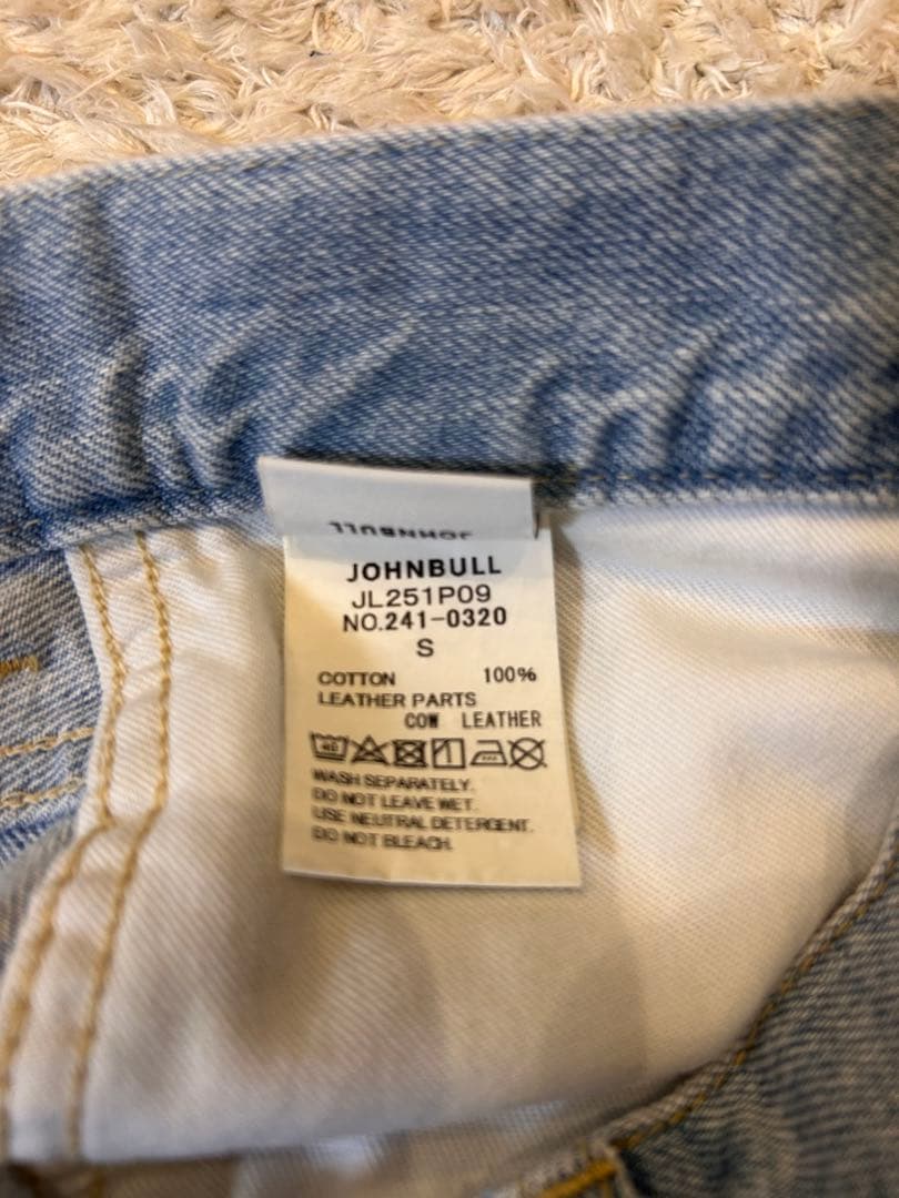 ジョンブル★johnbull★カーブデニム★美品★定価26400円