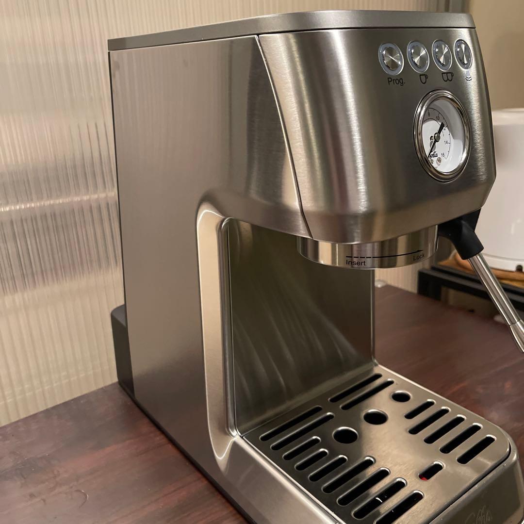 【半日使用】Solis エスプレッソマシン バリスタパーフェクタプラス シルバー