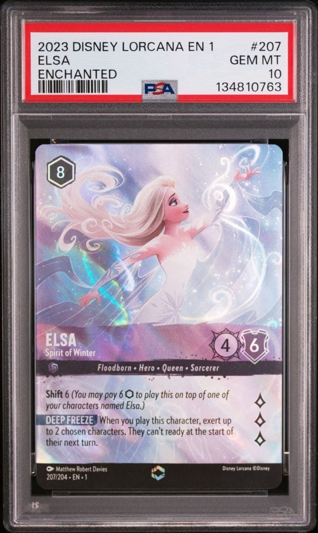 PSA10 英語版 エルサ ロルカナ エンチャンテッド ※メルカリ初出品？