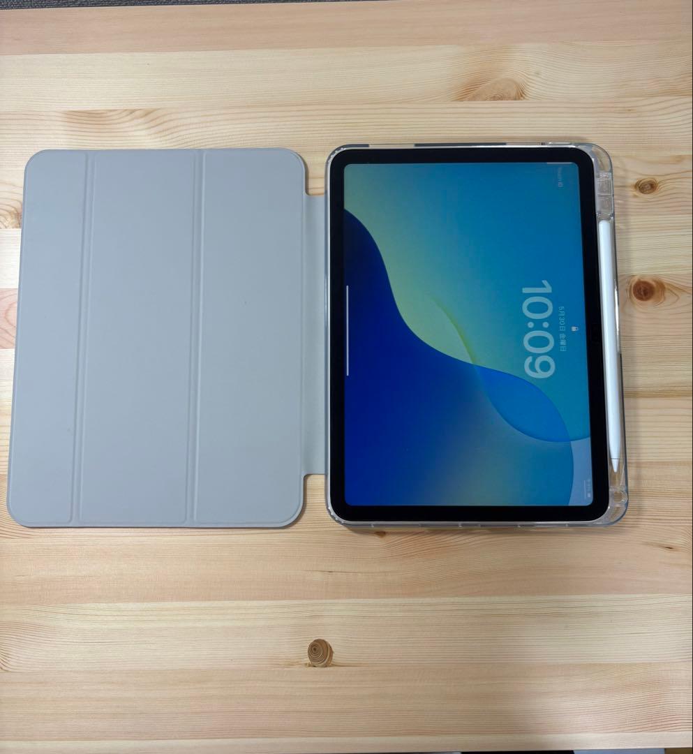 iPad 11世代　a16 128GB シルバー　カバー&スタイラスペン付き
