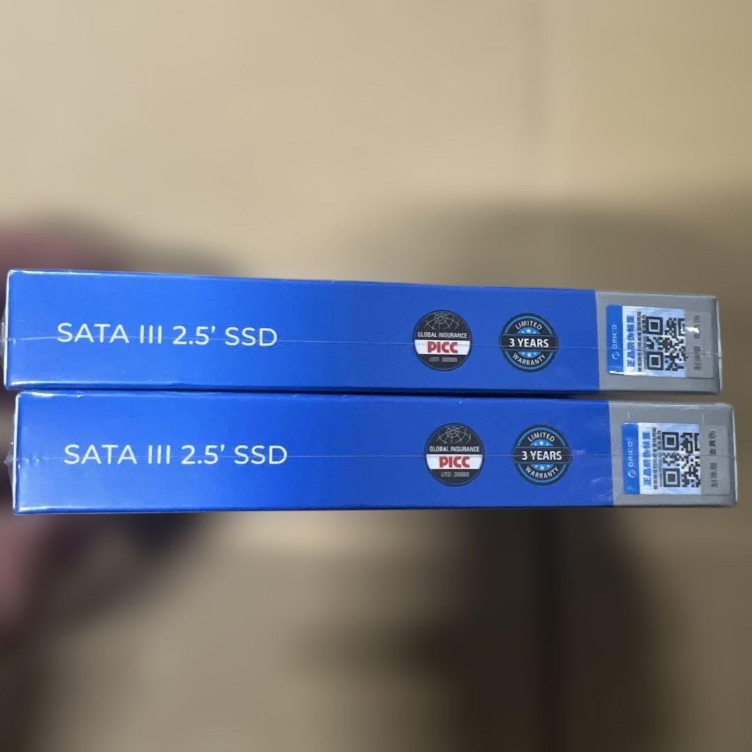 新品未開封　ORICO Y-20 2TB SATA III 内蔵SSD 2個