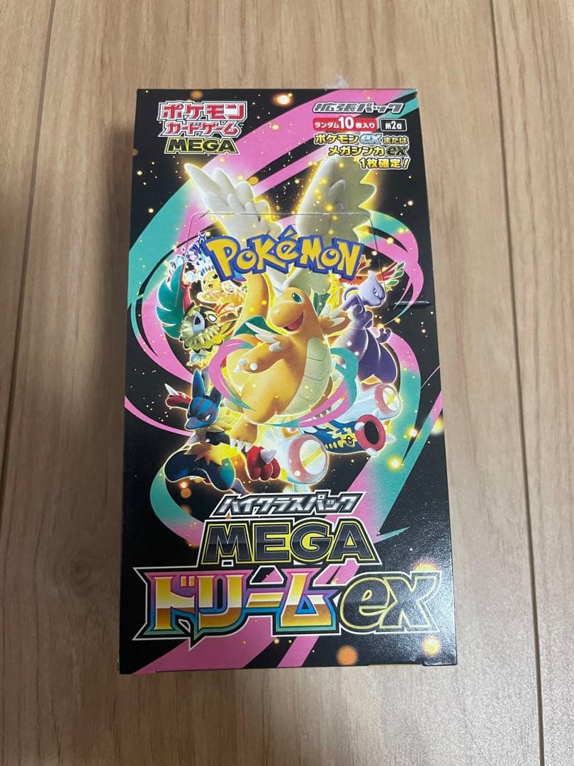 ポケモンカード MEGA ドリームEX 【1BOX•新品•シュリンク無し】