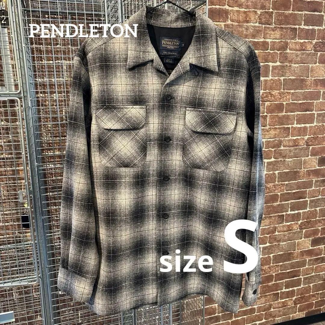 PENDLETON ペンドルトン ボードシャツ オンブレ ブラック サイズS