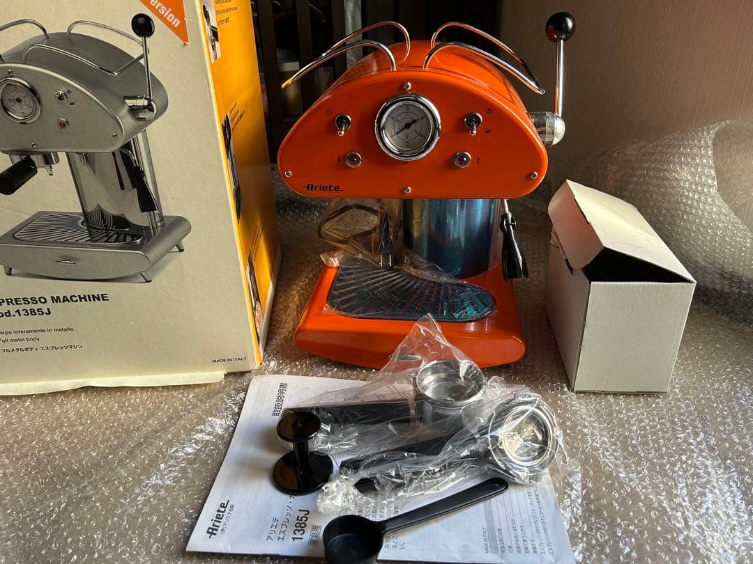 Ariete エスプレッソマシン　エスプレッソメーカー　未使用品