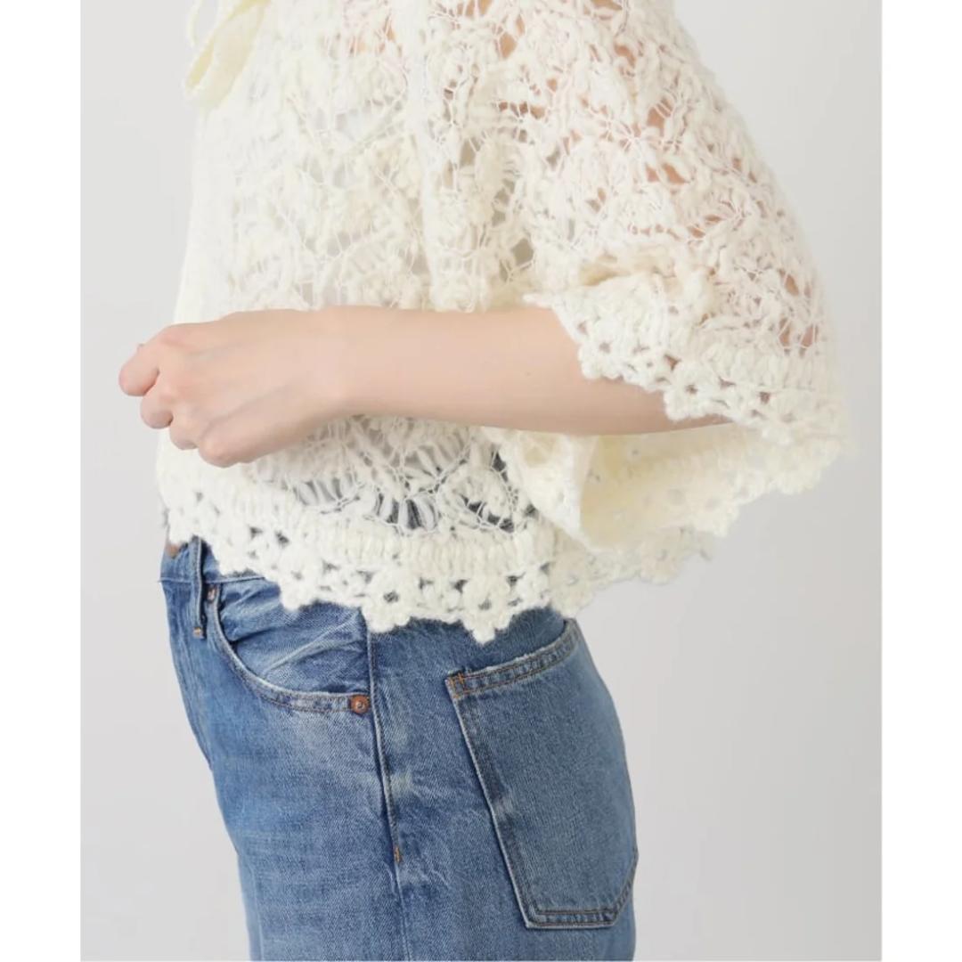 2025AW【未使用・タグ付】スローブイエナ　トゴール スラブレースボレロ