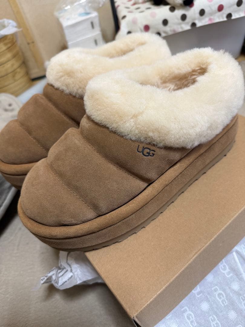 正規品　UGG Tazzlita ダズリータ　チェスナット　39 箱あり