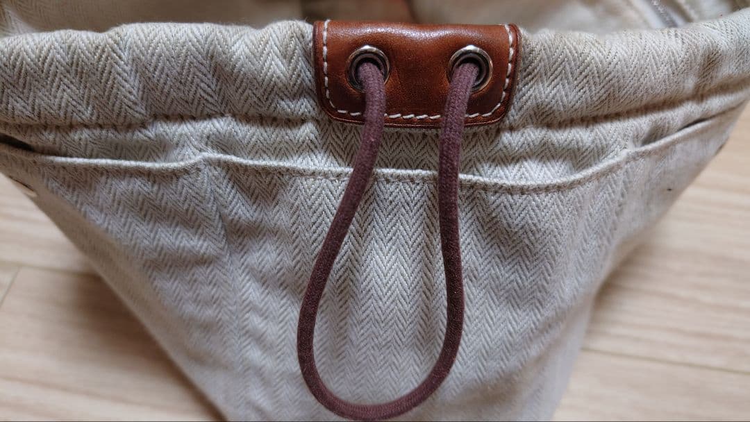 HERMES フールビ25 エルメス　キャンパスポーチ　バッグインバッグ