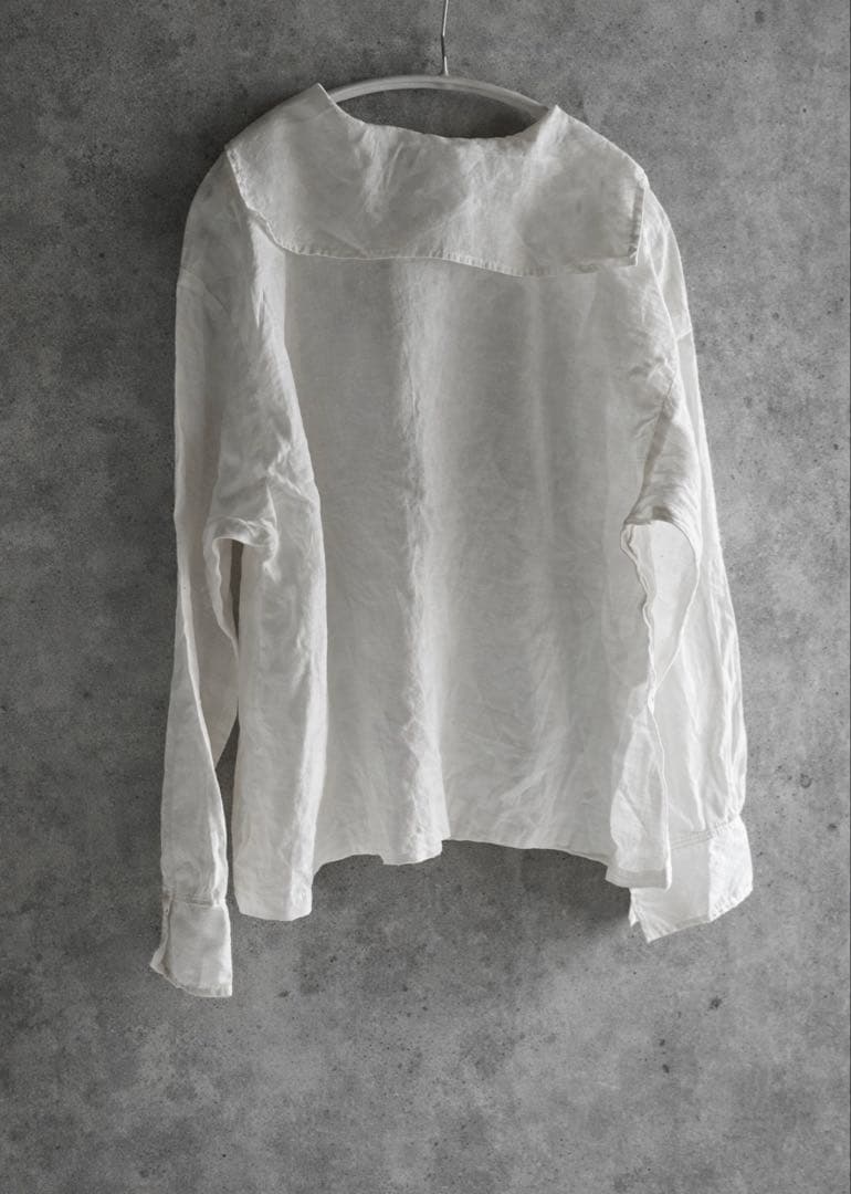 【新品未使用】ネストローブ nestrobe セーラーリネンブラウス