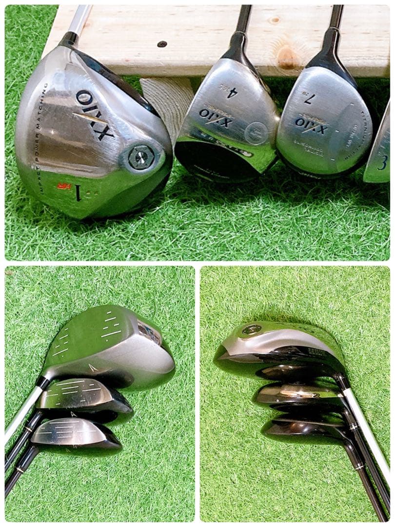 M10.ゼクシオ　初心者オススメ　ゴルフクラブ　メンズセット　右利き　14本