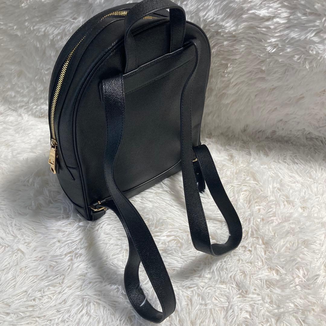 極美品　現行　コーチ　リュック　ケンリー　バックパック　A4収納可　レザー　黒