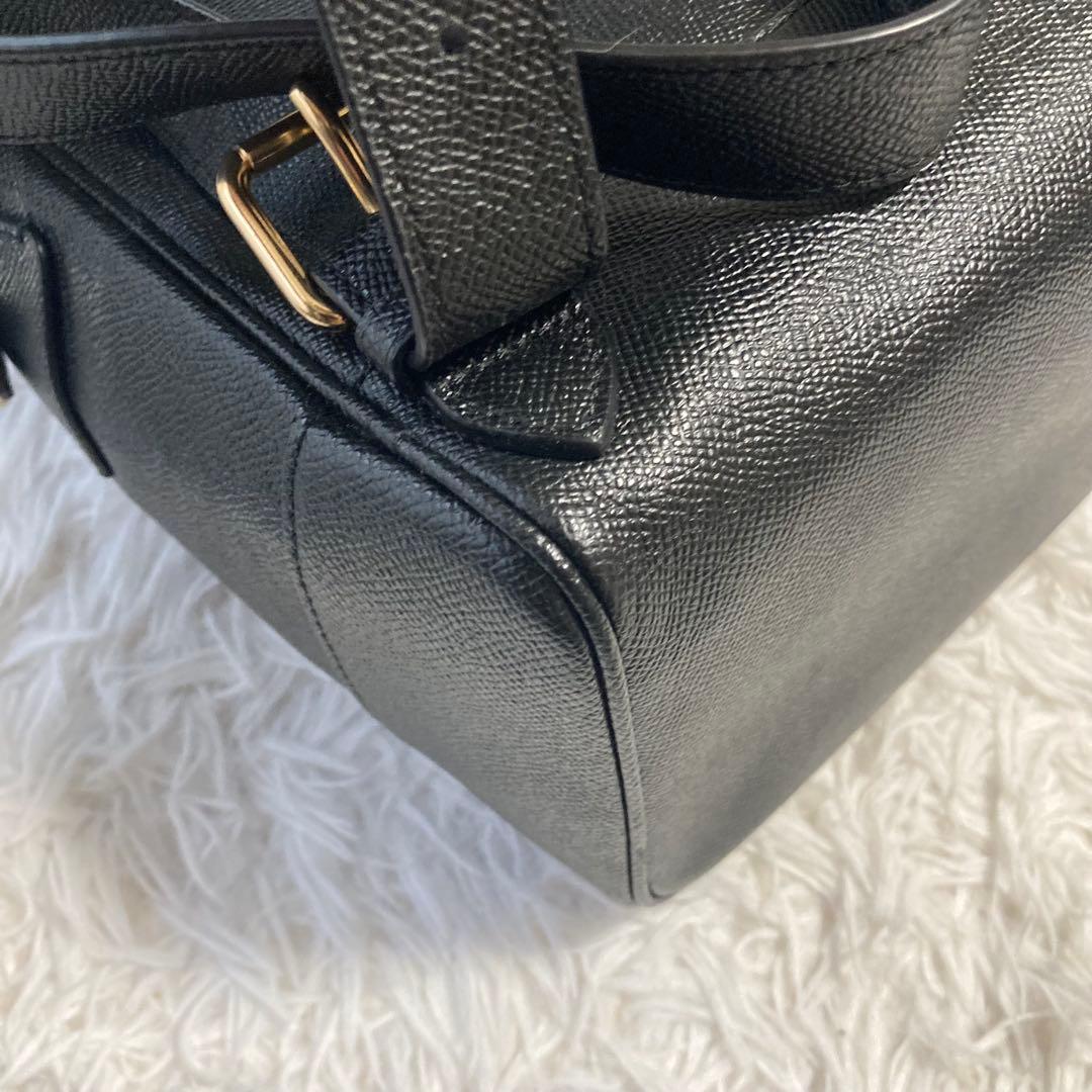 極美品　現行　コーチ　リュック　ケンリー　バックパック　A4収納可　レザー　黒