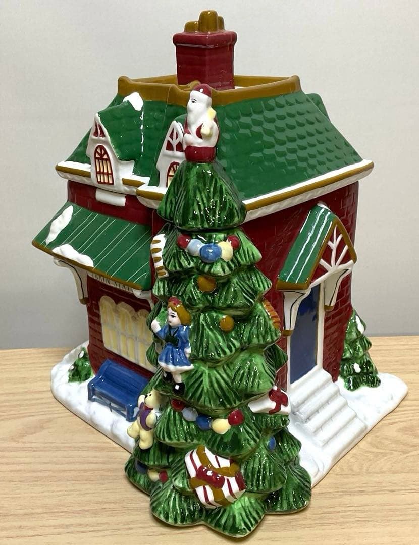 スポード　TRAIN STATION クッキージャー　陶器製