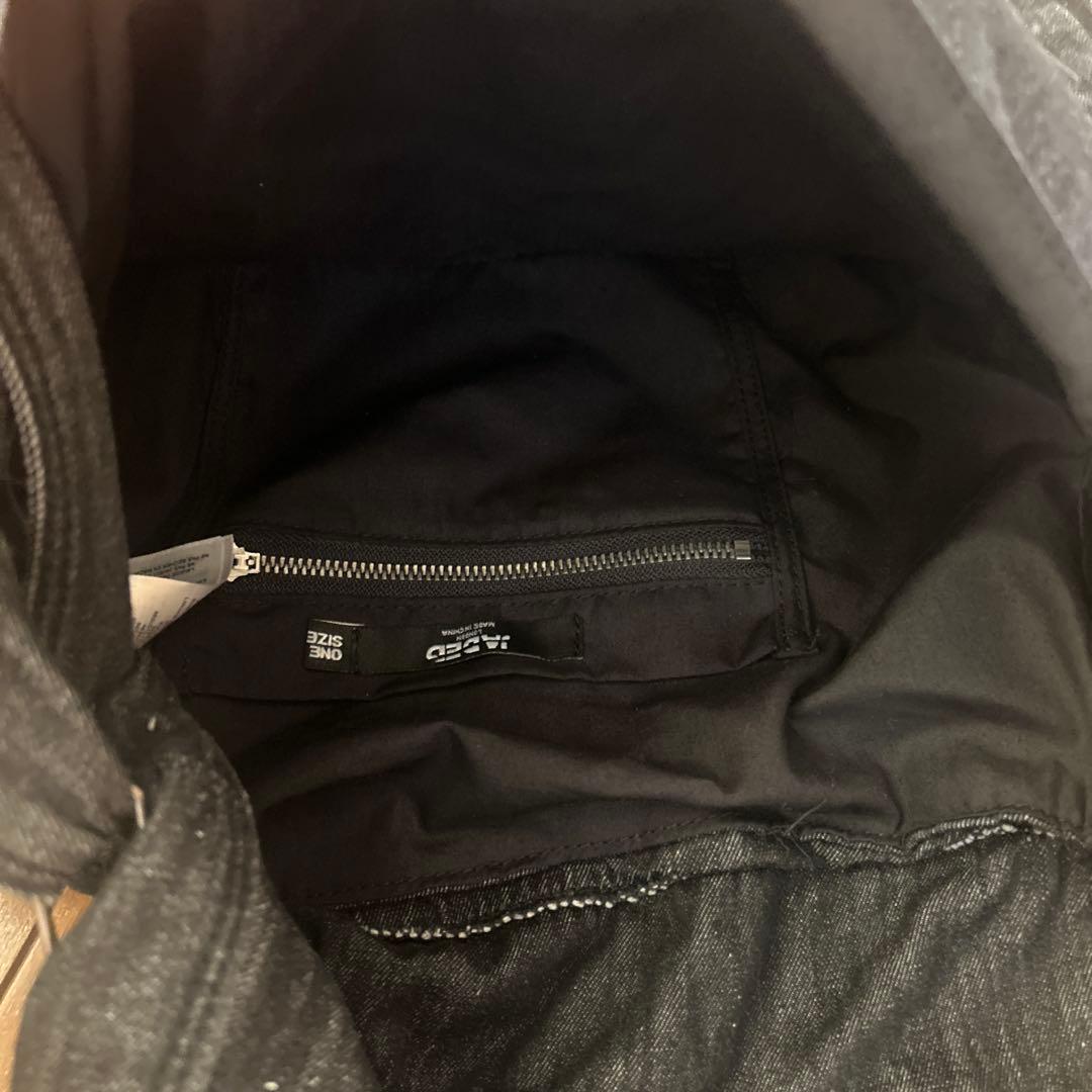 Jaded London デニム風 メッセンジャーバッグ