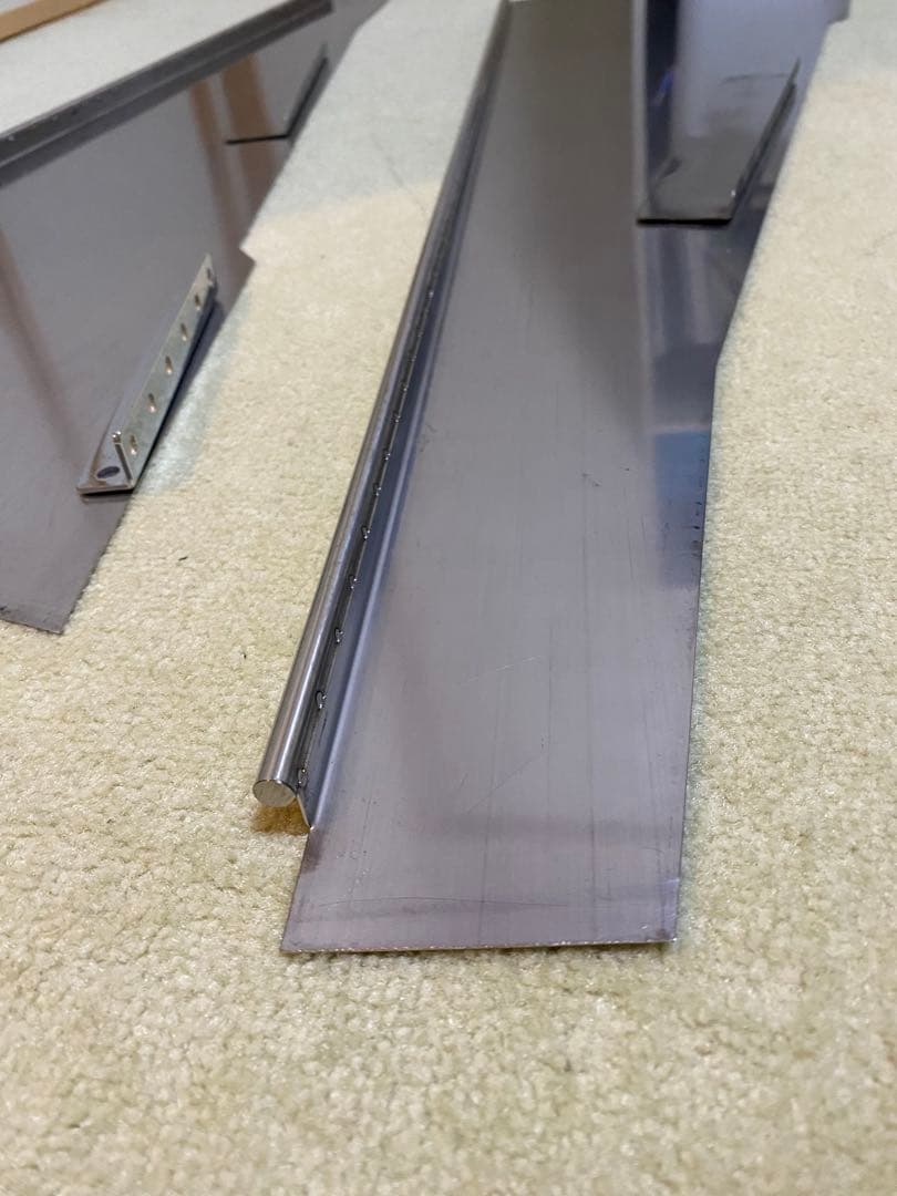 いすゞフォワード ウインドウパネル 鏡面　左右セット