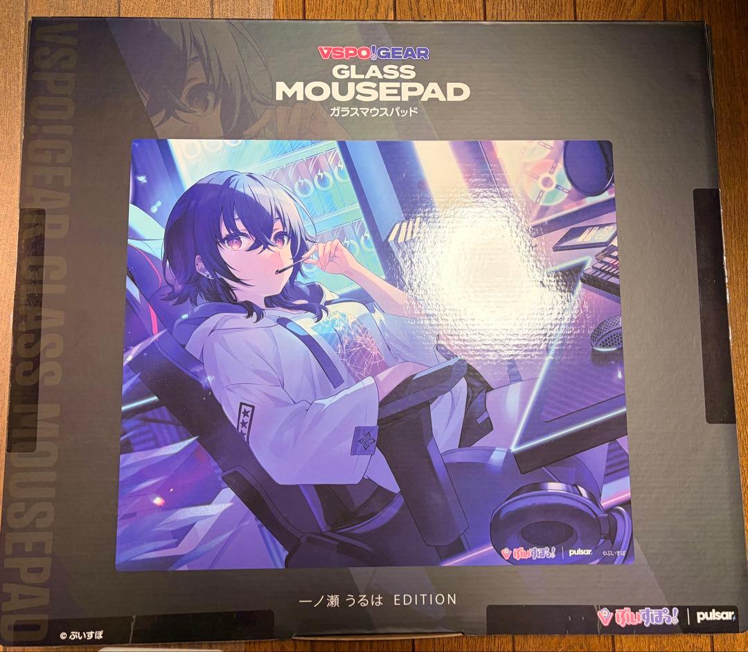 一ノ瀬うるは VSPO! GEAR ガラスマウスパッド