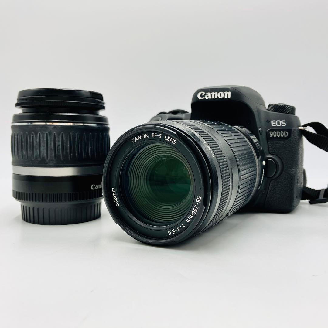 Wi-Fi対応♪ Canon EOS 9000D 望遠ダブルレンズセット