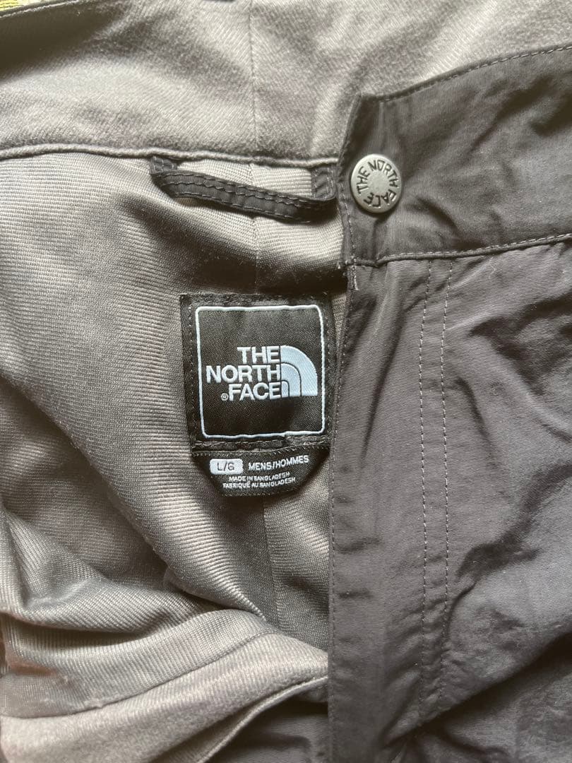 【ザ・ノースフェイス】スキー　スノボーパンツ　黒　L 刺繍ロゴ　ハイベント　k