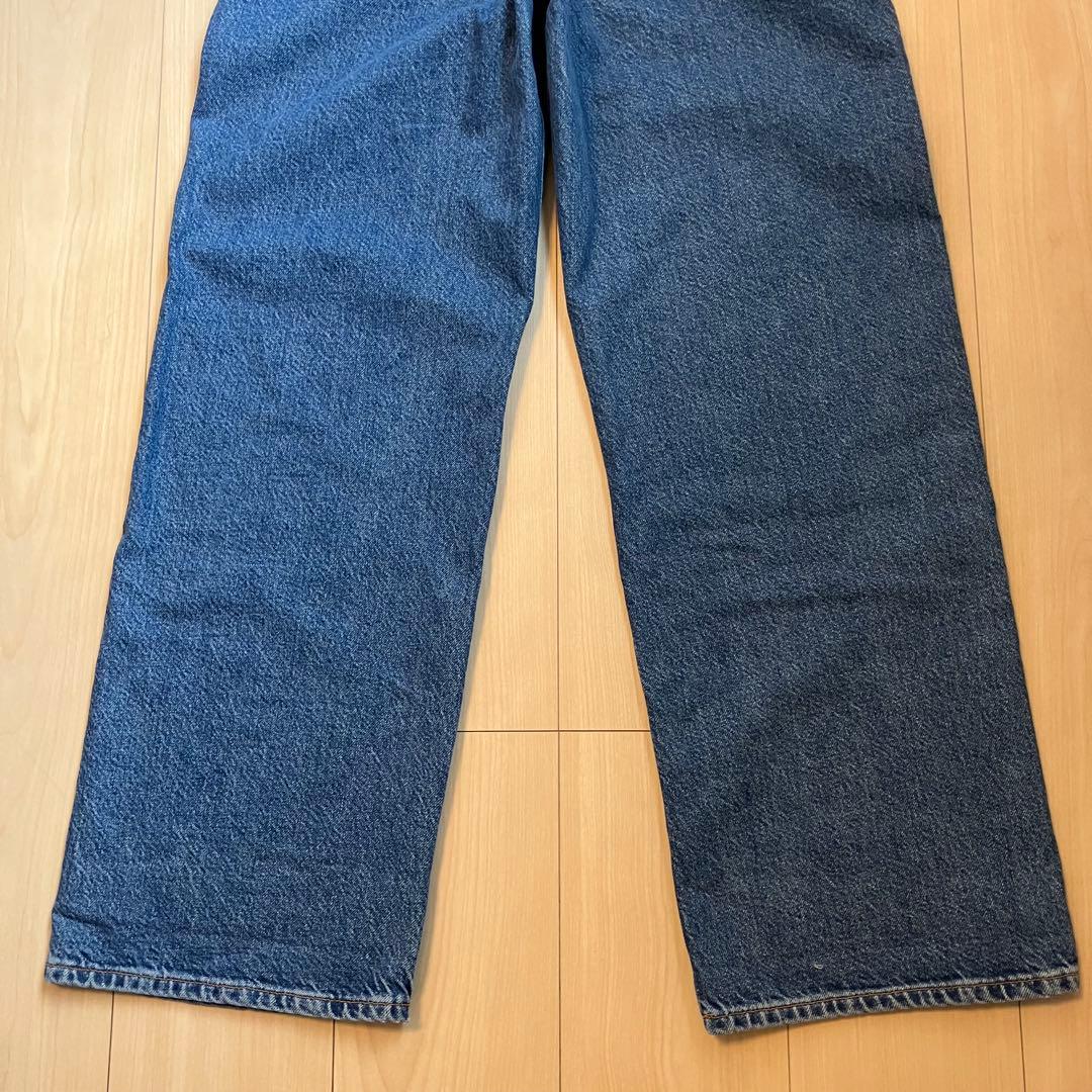 【新品】 LACOSTE（ラコステ） イージーデニムパンツ Sサイズ （ブルー）