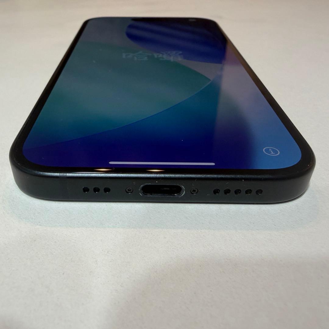 Apple iPhone 15 ブラック 128GB SIMフリー 箱、全付属品