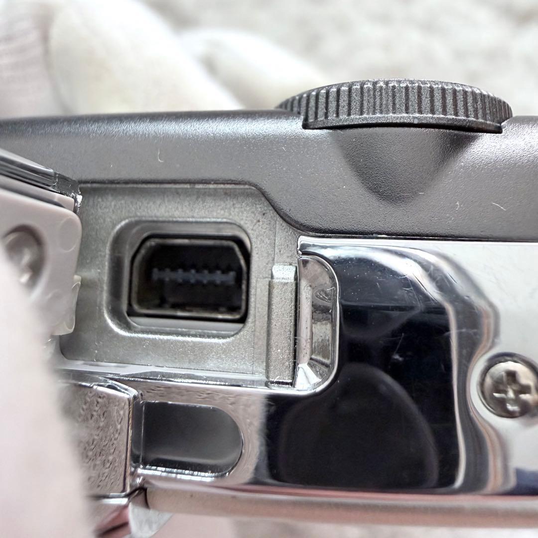 【動作確認済】OLYMPUS オリンパス μ830 レトロコンデジ シルバー