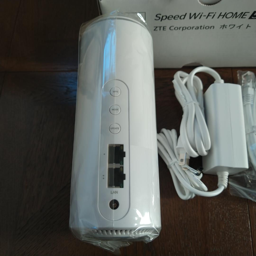 【☆未使用品★ 】UQ版 ZTR01SWU ＊Wi-Fi  5G L11