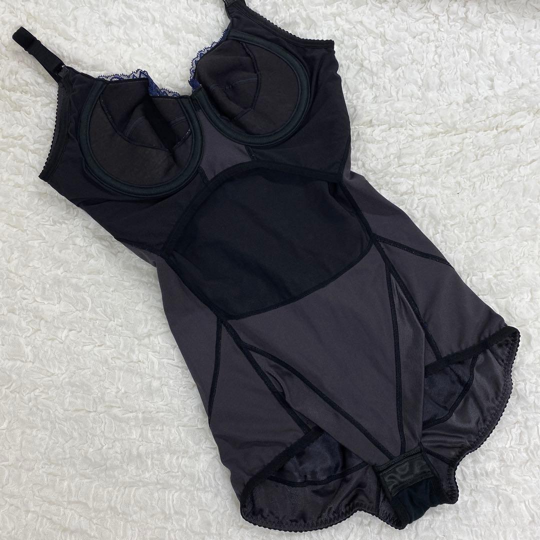 マルコ 補正下着 カーヴィシャス ボディスーツ C75 L T カレスブラック