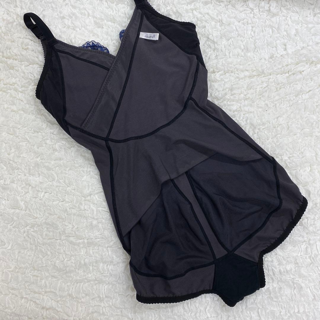 マルコ 補正下着 カーヴィシャス ボディスーツ C75 L T カレスブラック