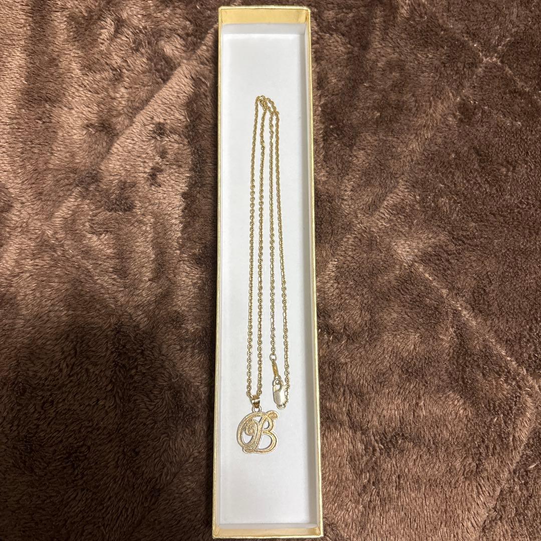 Black Eye Patch ブラックアイパッチ　ネックレス　ゴールドチェーン