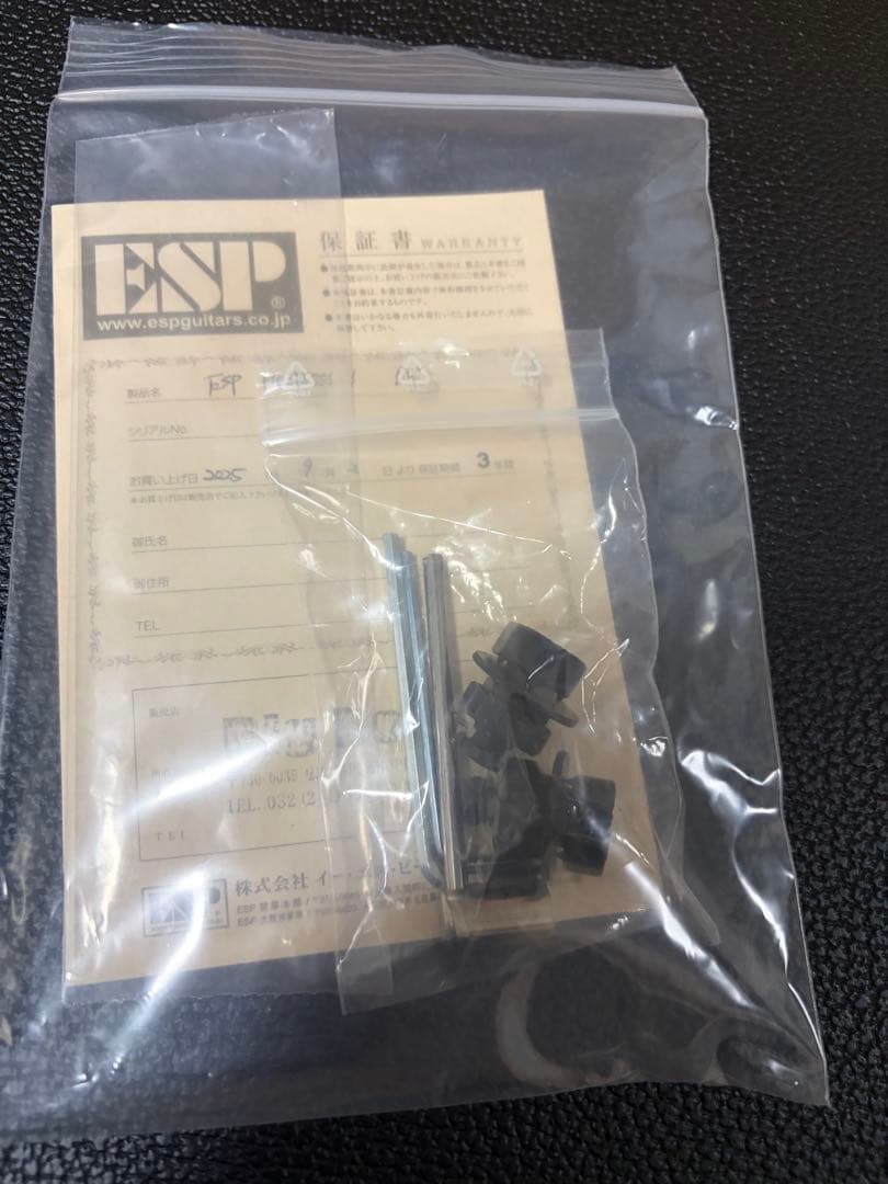 ESP HORIZON-I Black 2025年製 新品同様品 付属品完備