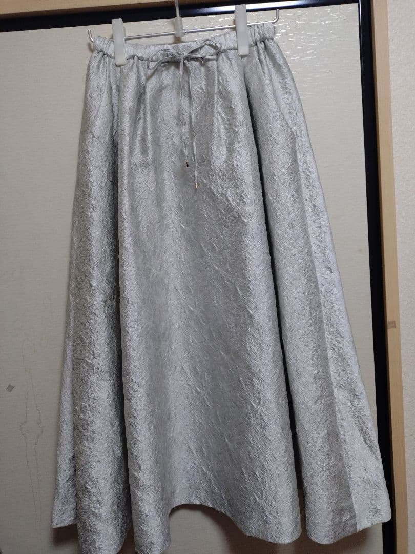 ✿　エブール　フラワーJQ スカート　グレー