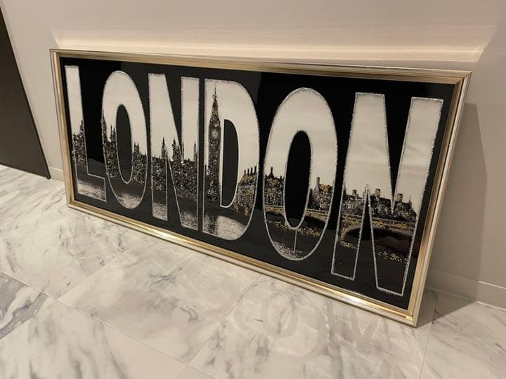 クリスタルアート　美品　クリスタル　高級　インテリア　アート　壁掛け　海外