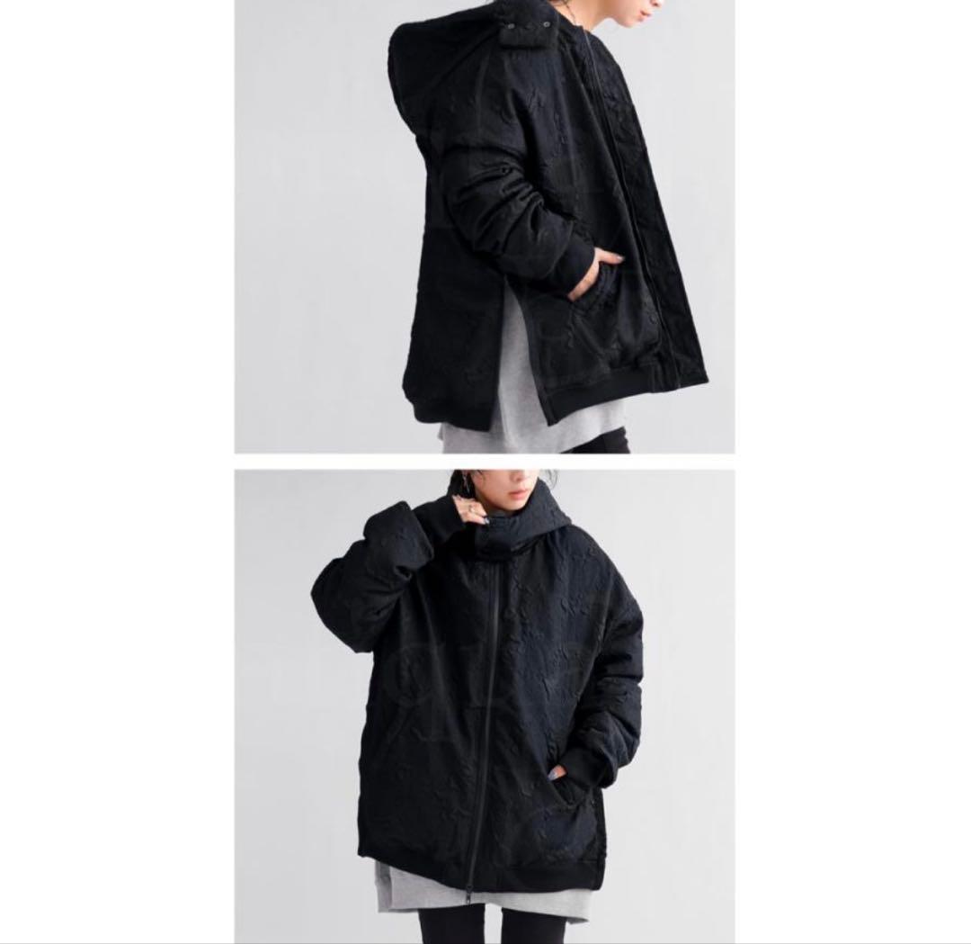 アンティカ　ダウンのような暖かさ ジャガードジャケット