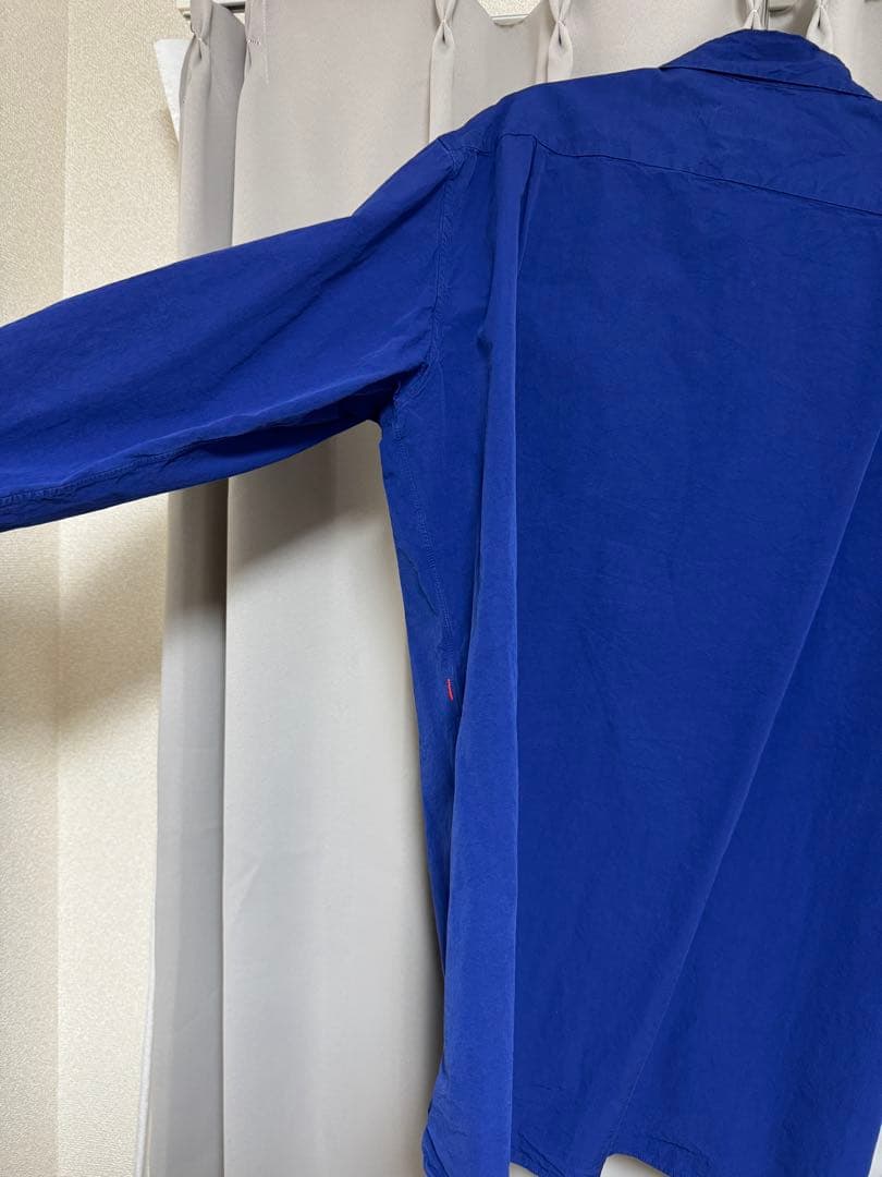 CASEY CASEY/Shirt blue シャツ　ブルー