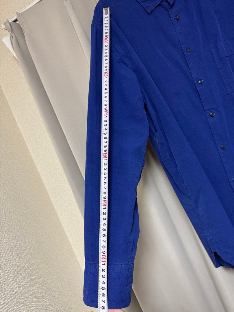 CASEY CASEY/Shirt blue シャツ　ブルー