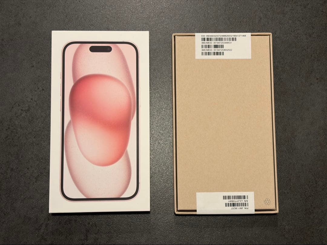 iPhone15 128GB SIMフリー ピンク Apple アップル
