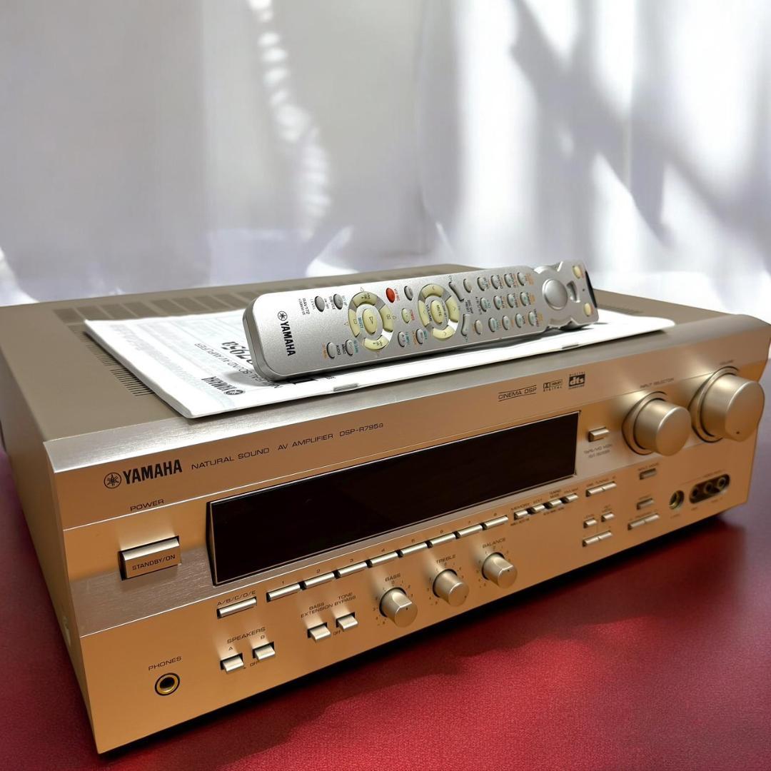 ☆極美品 ヤマハ DSP-R795a 5ch AVアンプ リモコン 説明書 付き