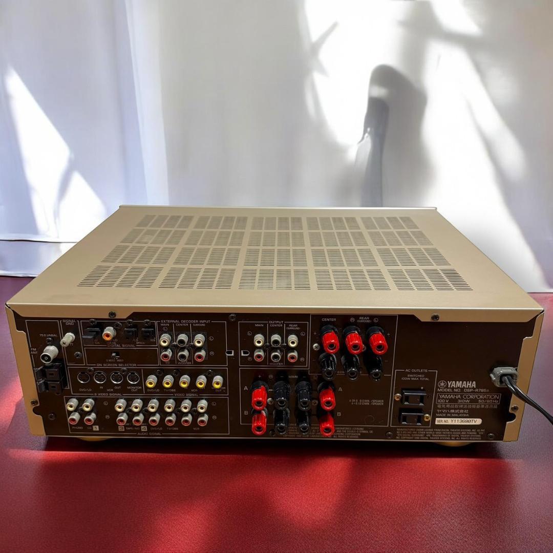 ☆極美品 ヤマハ DSP-R795a 5ch AVアンプ リモコン 説明書 付き