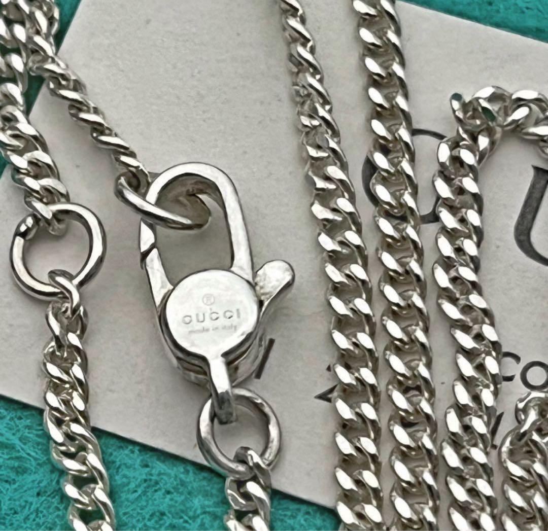 美品　GUCCI 2ミリ 喜平チェーンネックレス