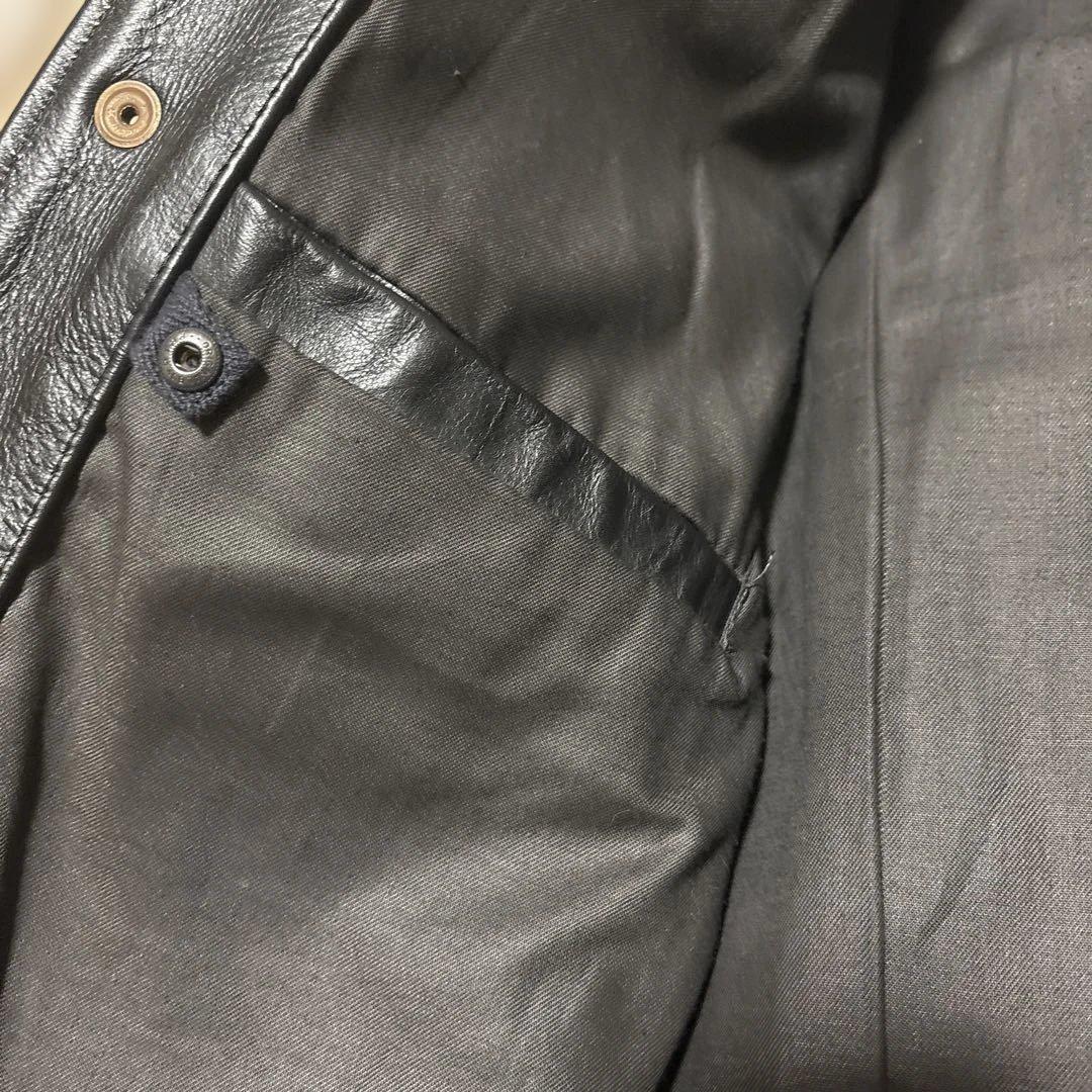 38inch VANSON バンソン DJLE ライダースジャケット　アメリカ製