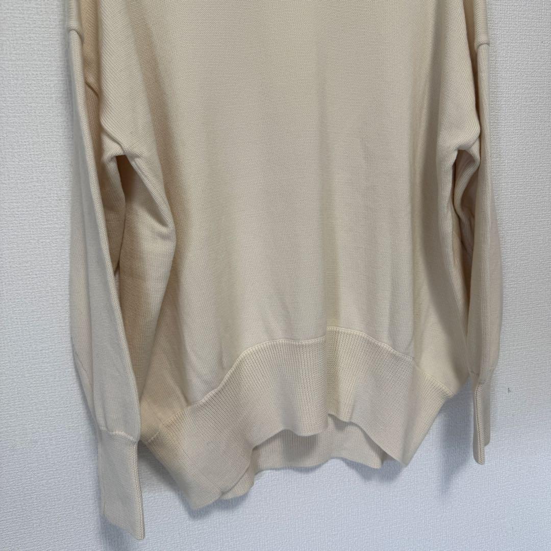 エブリデイアイライク ドゥーズィエムクラス ベーシックニット　白