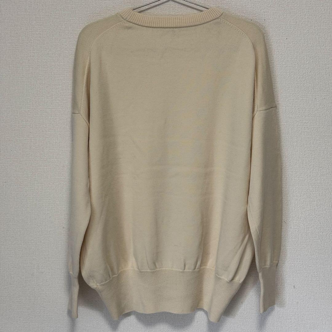 エブリデイアイライク ドゥーズィエムクラス ベーシックニット　白