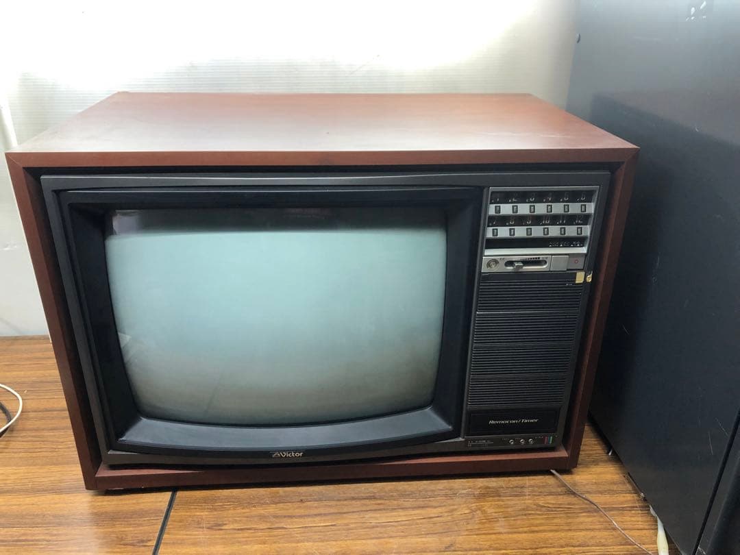 VictorC-2078E(L)トランジスタ式カラーテレビ 78年製昭和 レトロ