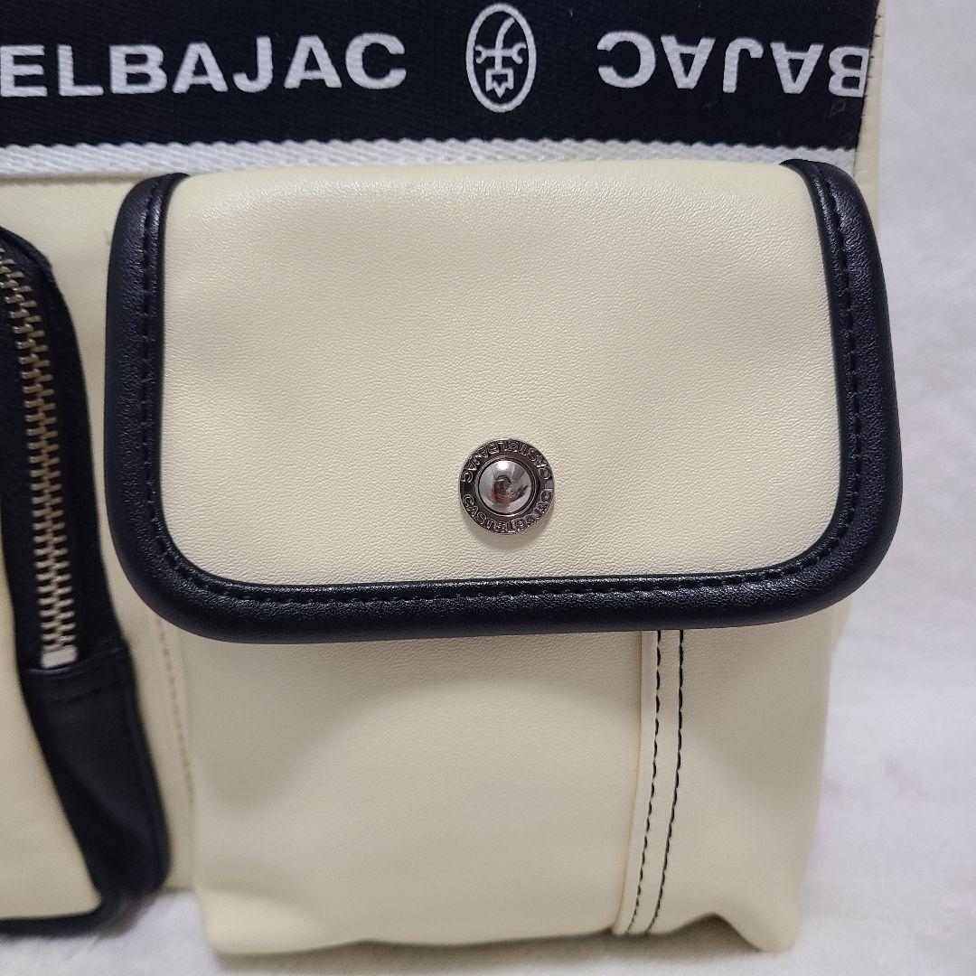 【カステルバジャック】ミニトートバッグ ドミネ ホワイト