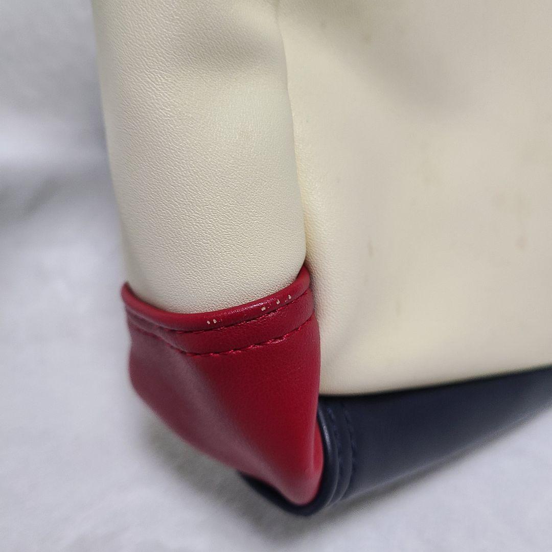 【カステルバジャック】ミニトートバッグ ドミネ ホワイト