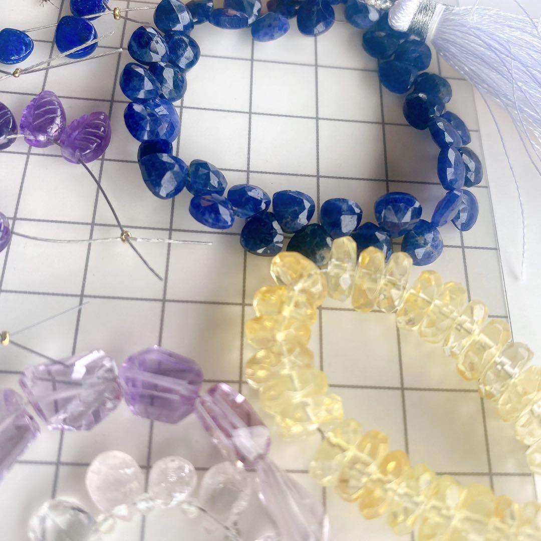 大特価天然石おすそ分け、エメラルド、カイヤナイト、ペリドット、ラピスラズリなど