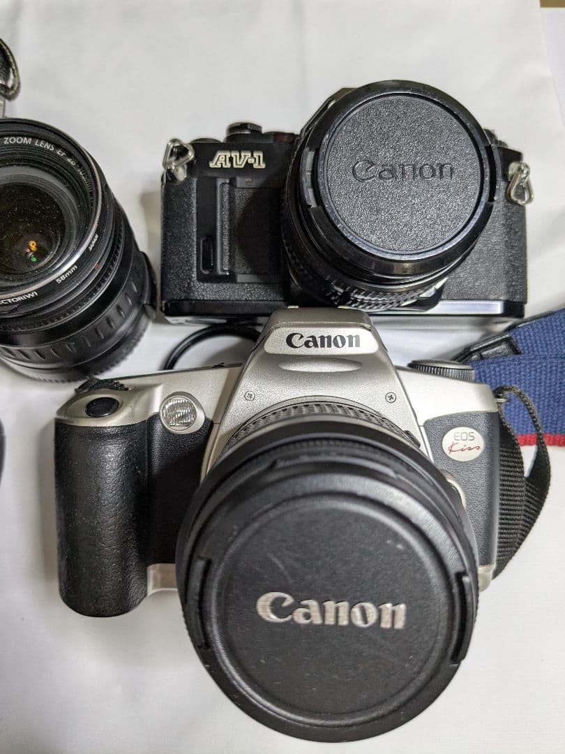 Canon フィルムカメラ＋レンズセット【現状渡し】