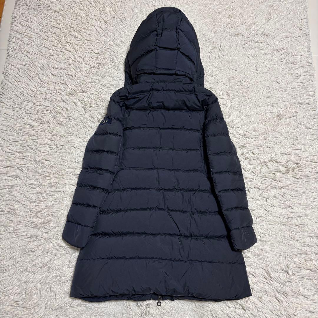 TATRAS ポリテアマ ダウンコート フード取り外し可 ネイビー 02