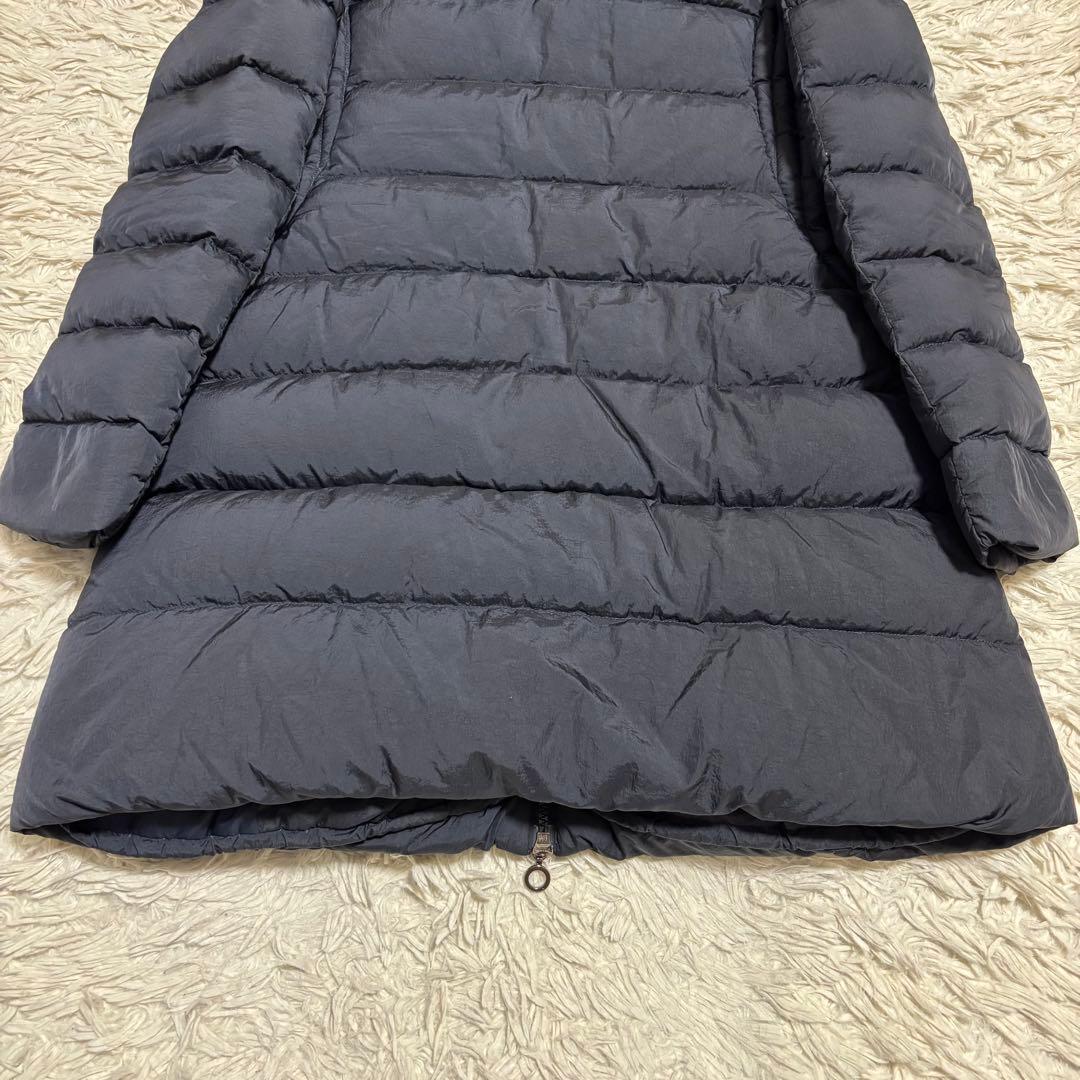 TATRAS ポリテアマ ダウンコート フード取り外し可 ネイビー 02